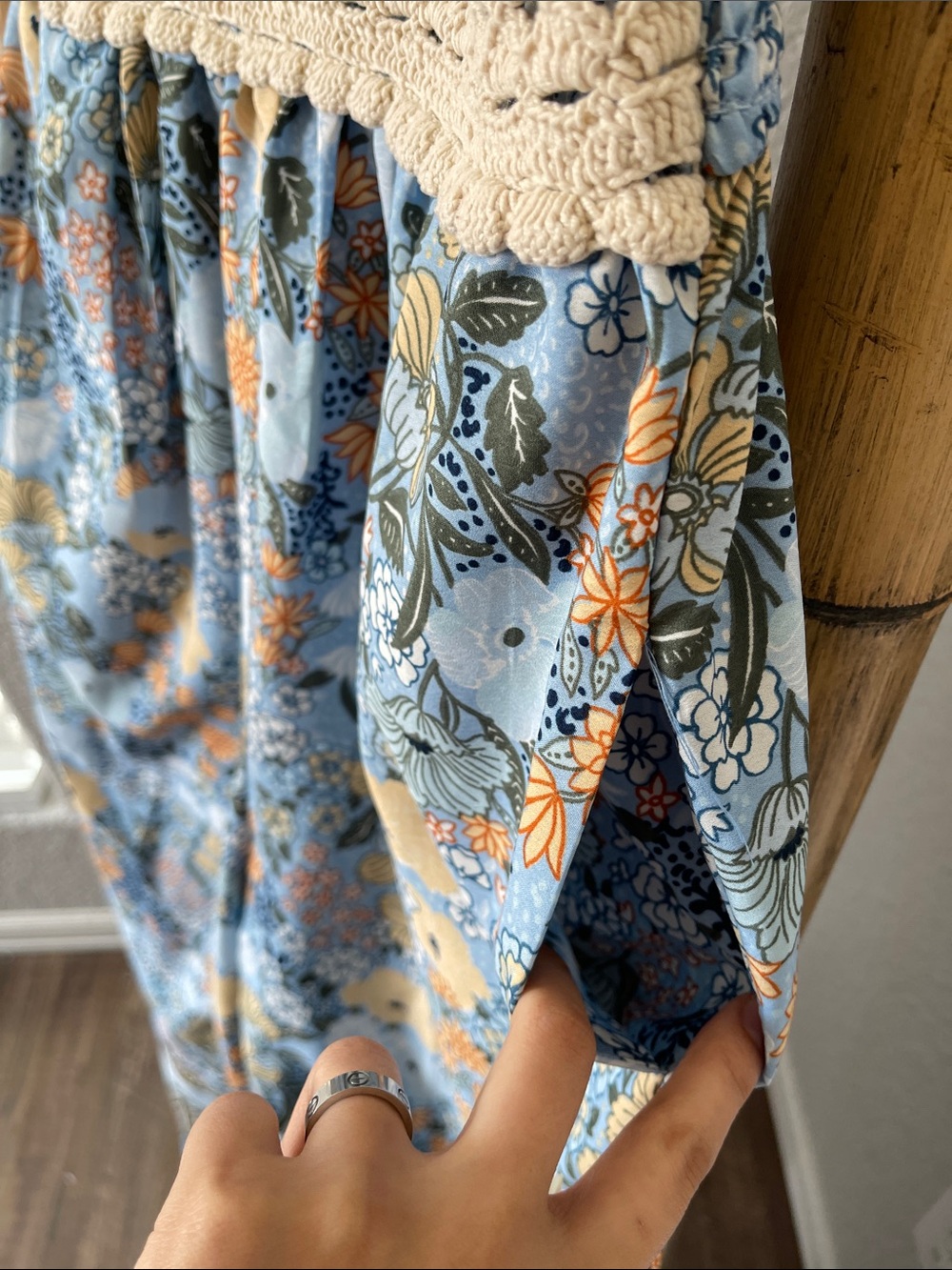 BOG Collective Paisley Floral Jumpsuit - Picture 4 of 9